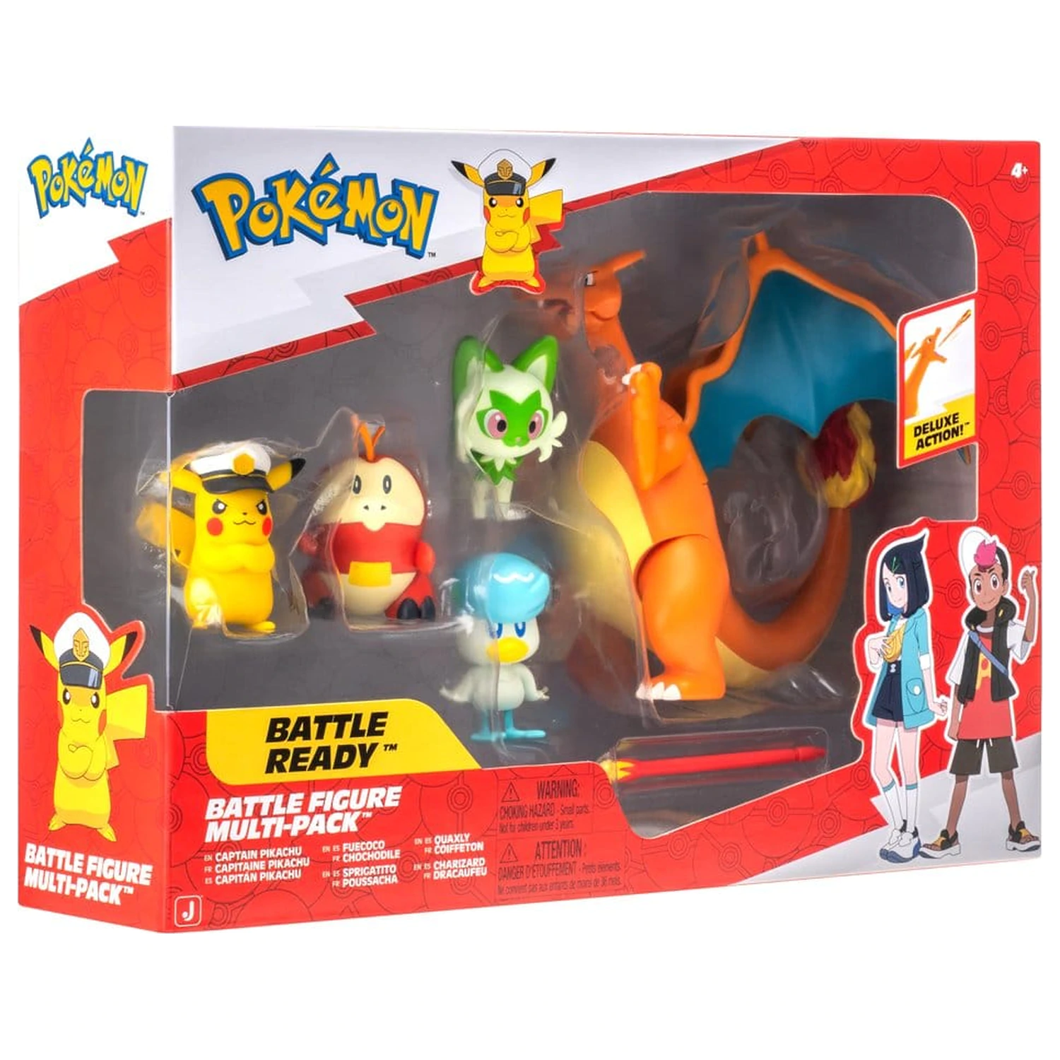 Pokémon Battle Figure akčné figúrky, balenie 6 ks, multi-balenie produktová fotografia