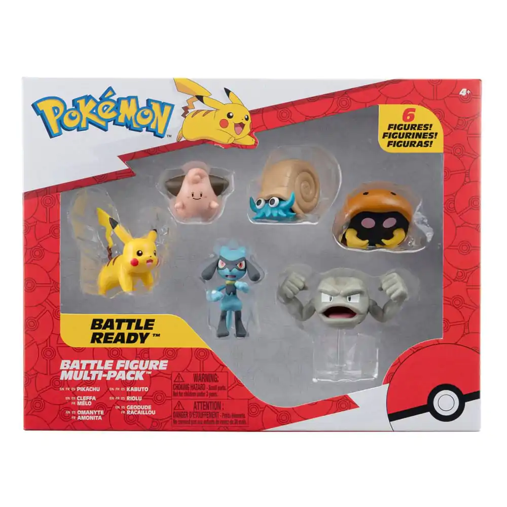 Pokémon Battle Figure Set sada figúrok 6-Pack #7 produktová fotografia