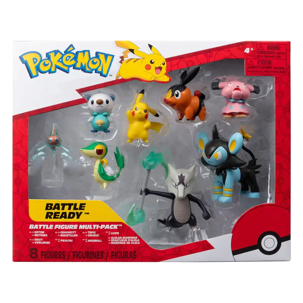 Pokémon Battle Figúrka Set 8-csomag figúrka termékfotó