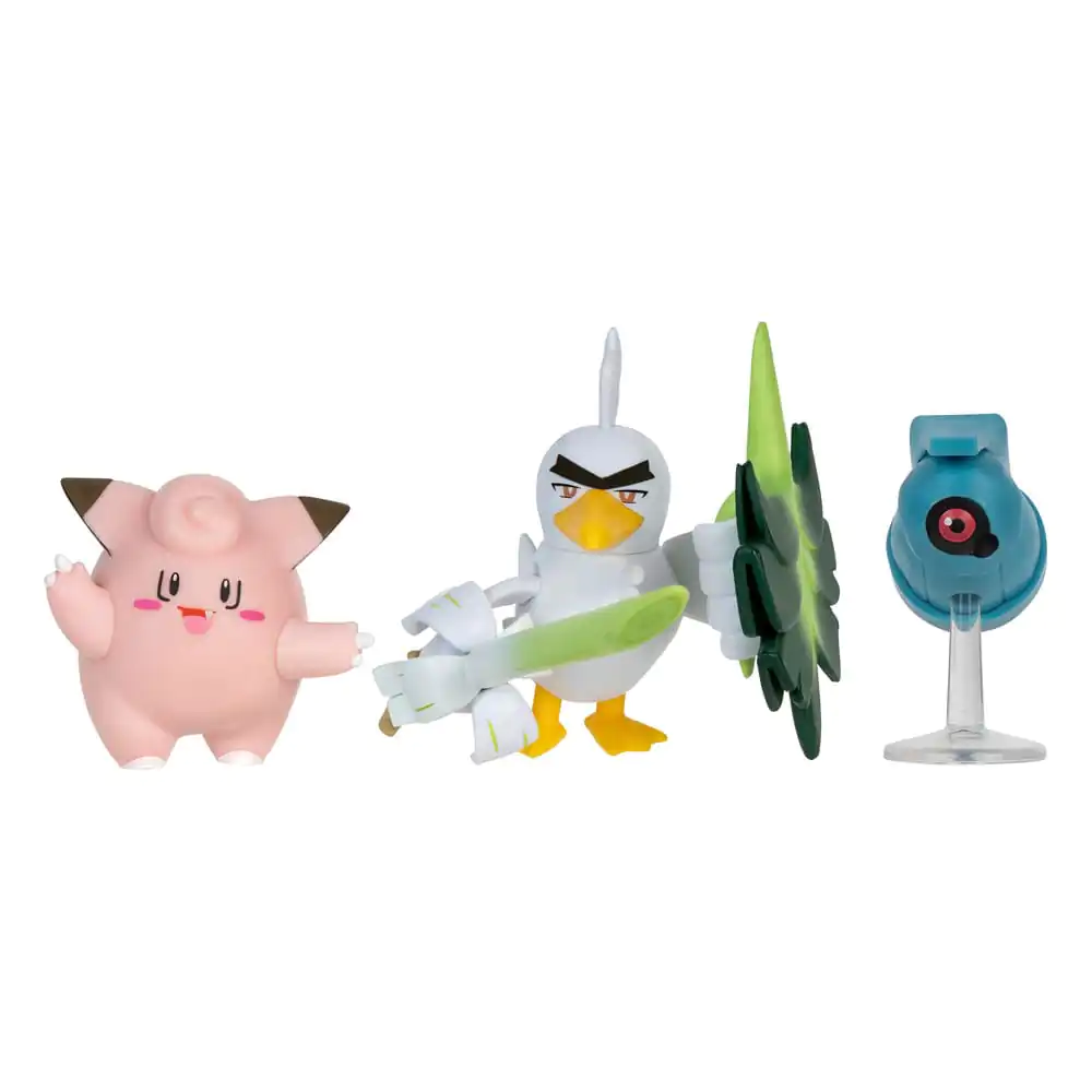 Pokémon Battle Figure Set 3-Pack Clefairy, Beldum, Sirfetch'd 5 cm termékfotó