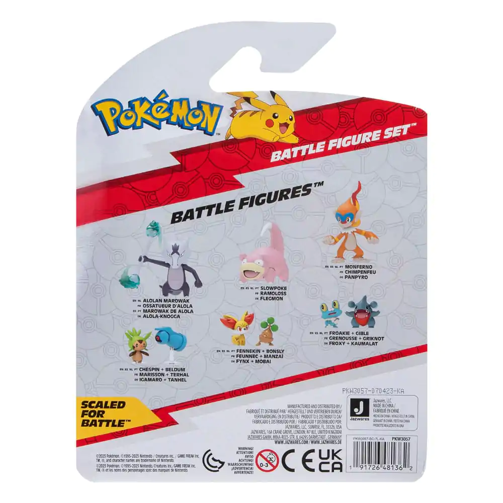 Pokémon Battle Figure Set 3-Pack Clefairy, Beldum, Sirfetch'd 5 cm termékfotó