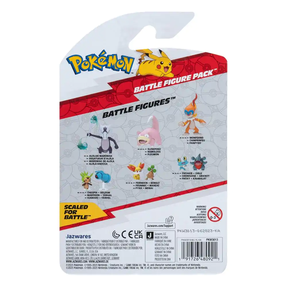 Pokémon Battle Figure First Partner Set Figúrka 2-Pack Gible, Froakie 5 cm produktová fotografia