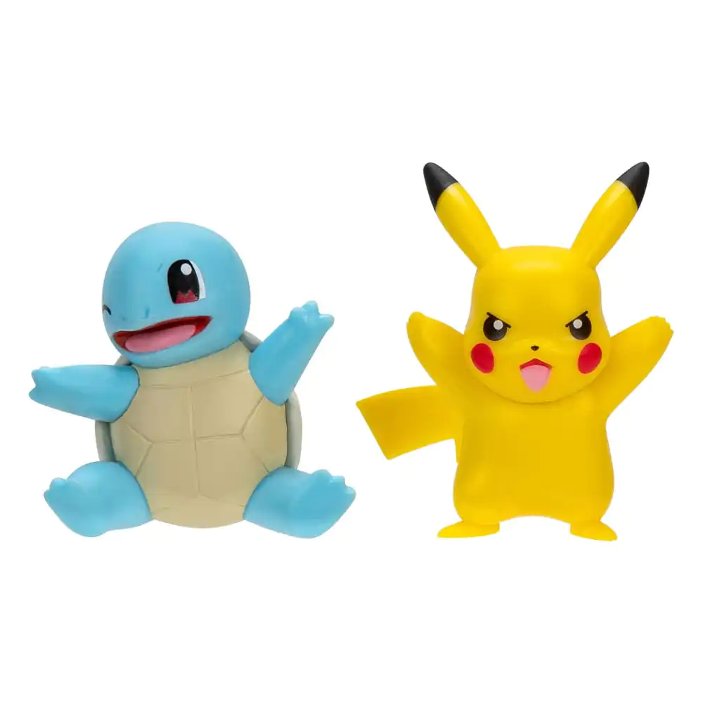 Pokémon Battle Figure First Partner Set Figúrka 2-Pack Squirtle #2, Pikachu #9 produktová fotografia