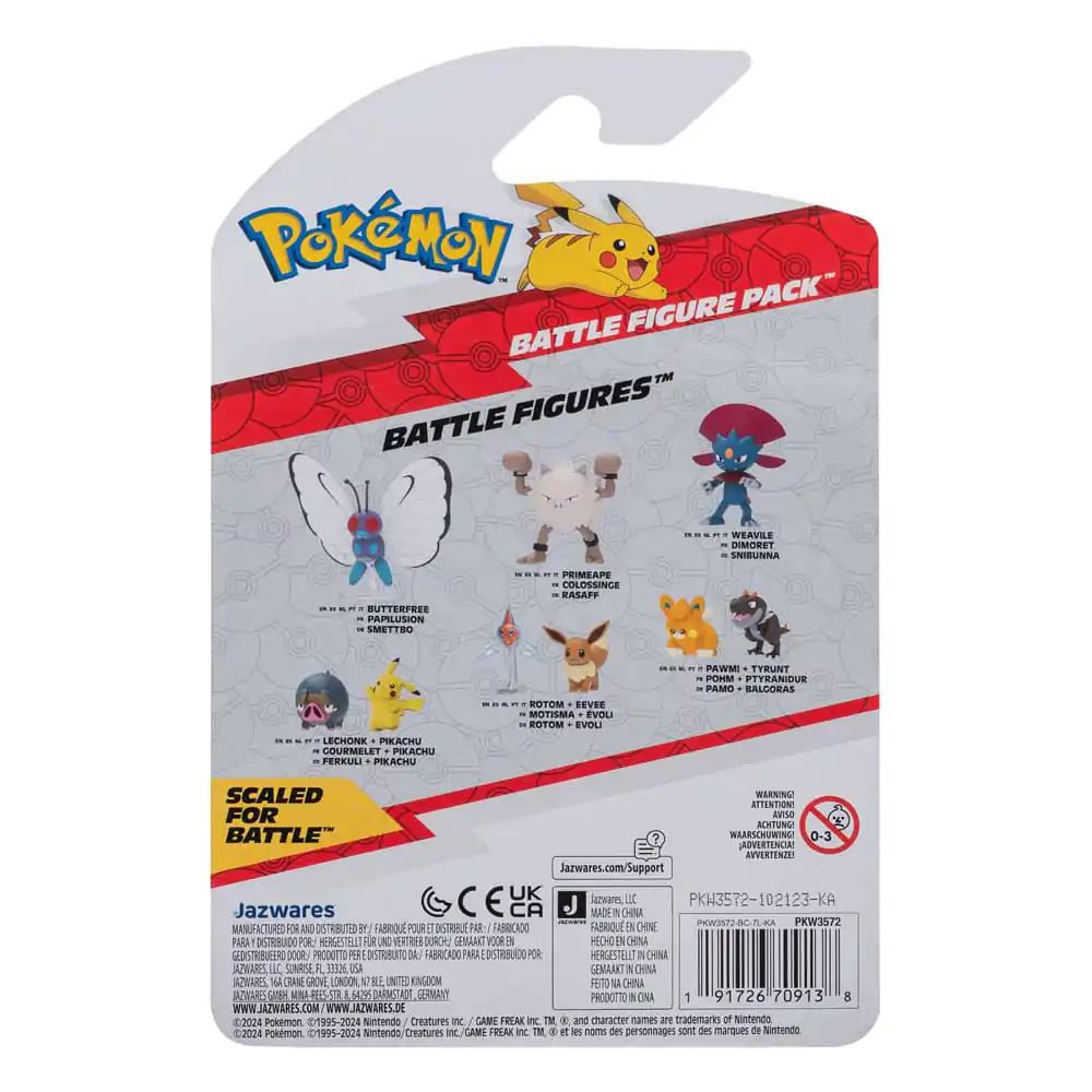 Pokémon Battle Figure First Partner Set Figúrky 2-Pack Tyrunt, Pawmi 5 cm produktová fotografia