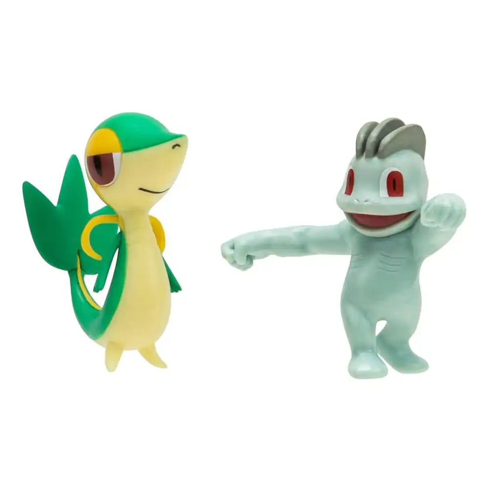 Pokémon Battle Figure Set Figúrky 2-balenie Machop, Snivy produktová fotografia