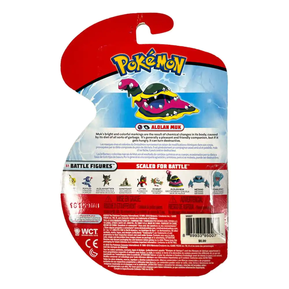 Pokémon Battle Figure Pack Mini Figúrka Alolan Muk 5 cm produktová fotografia
