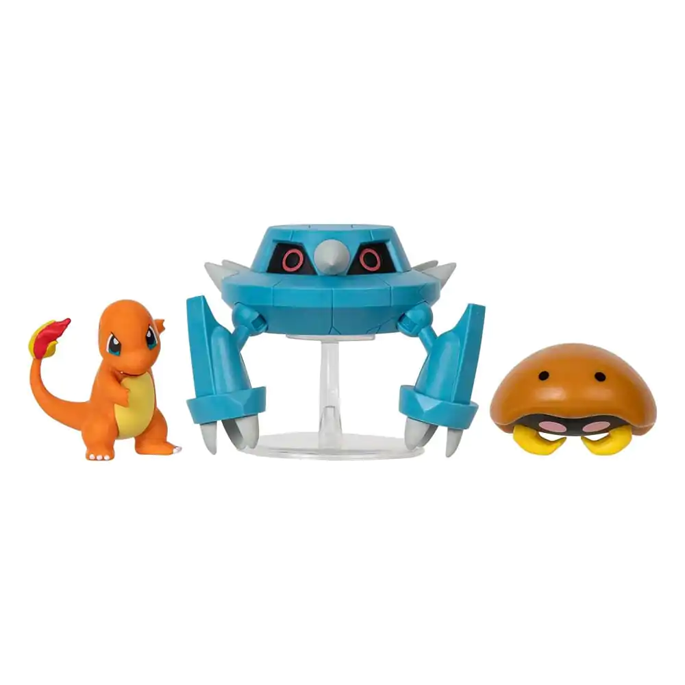 Pokémon Battle Figure Set figúrka 3-balenie Kabuto, Charmander, Metang produktová fotografia