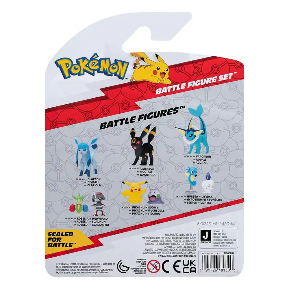 Pokémon Battle Figure Set Sada figúrok 3-Pack Togepi, Pancham, Wartortle produktová fotografia