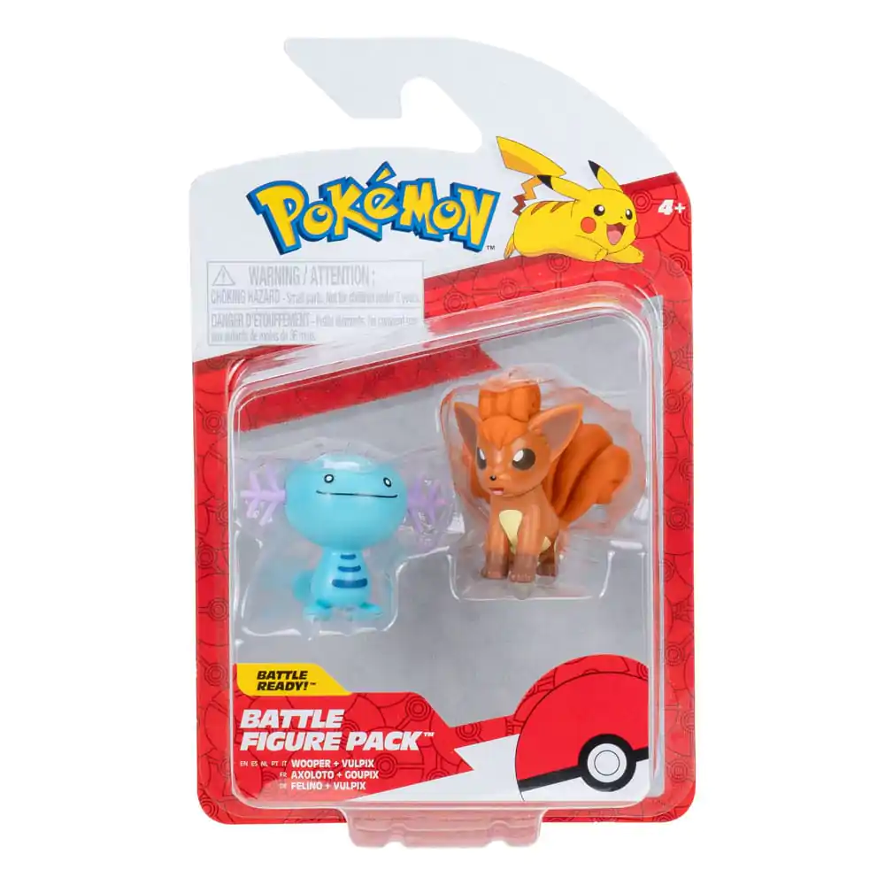 Pokémon Battle Figure Set figúrka, 2 db, Wooper és Vulpix termékfotó