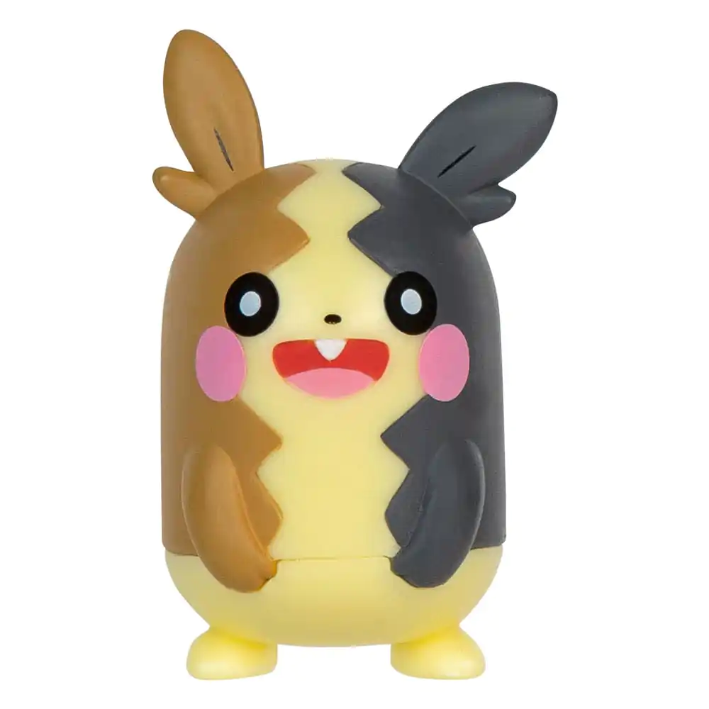 Pokémon Battle figúrky sada 3-Pack Morpeko (Full-Belly Mode), Bulbasaur #1, Raboot 5 cm produktová fotografia