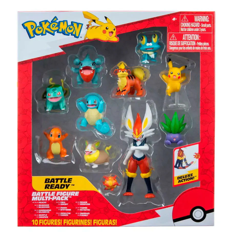 Pokémon Battle Ready pack 10 figúrok termékfotó