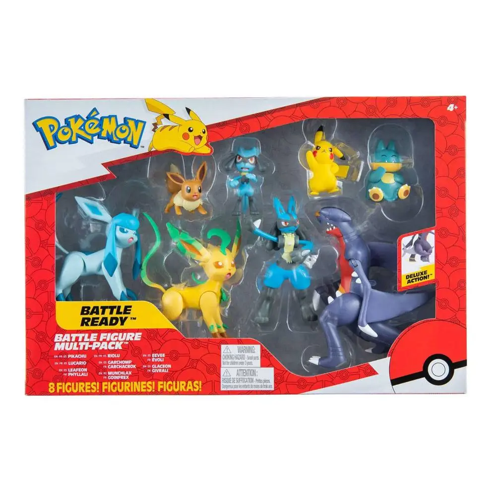 Pokémon Battle Mini Figúrky Balenie 8 kusov región Sinnoh 5-11 cm produktová fotografia