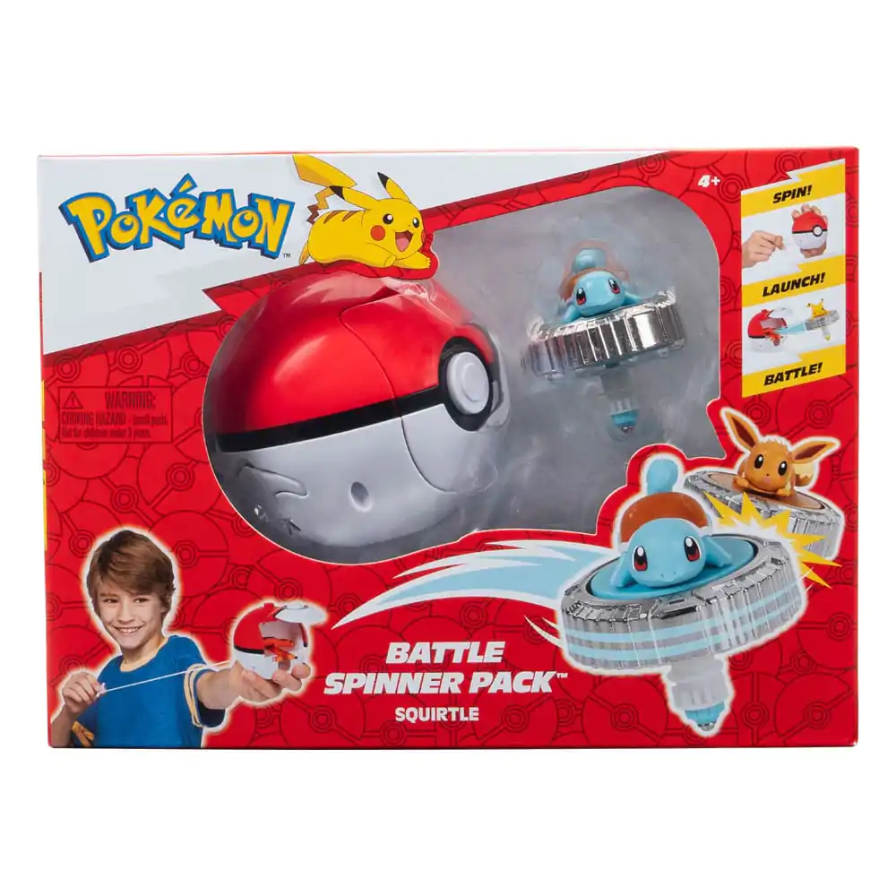 Pokémon Battle Spinner Balenie Squirtle & Poké Ball produktová fotografia