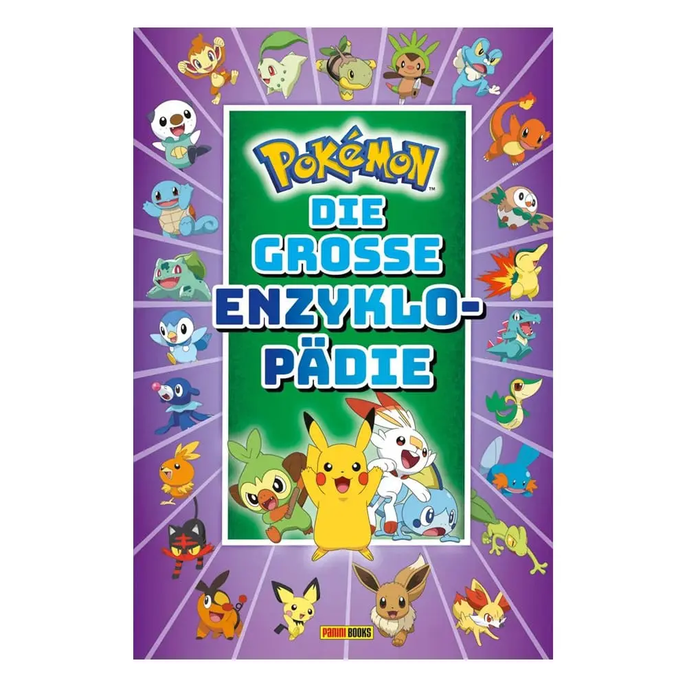 Pokémon Kniha Die große Enzyklopädie *German Version* produktová fotografia