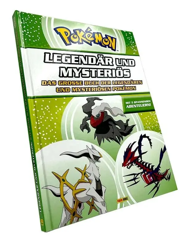 Pokémon Kniha Legendär und mysteriös *German Version* produktová fotografia