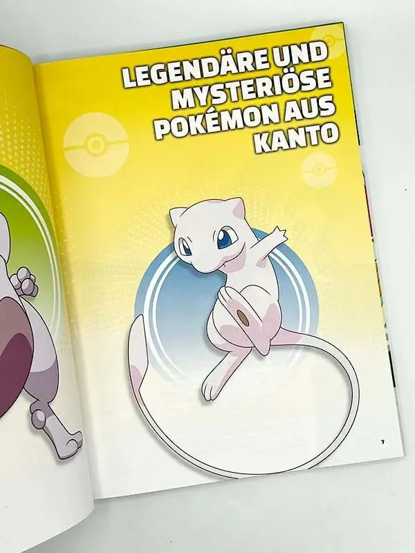 Pokémon Kniha Legendär und mysteriös *German Version* produktová fotografia