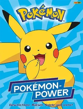 Pokémon Kniha Pokémon-Power - Geschichten, Rätsel, Spiele und mehr! *German Version* produktová fotografia