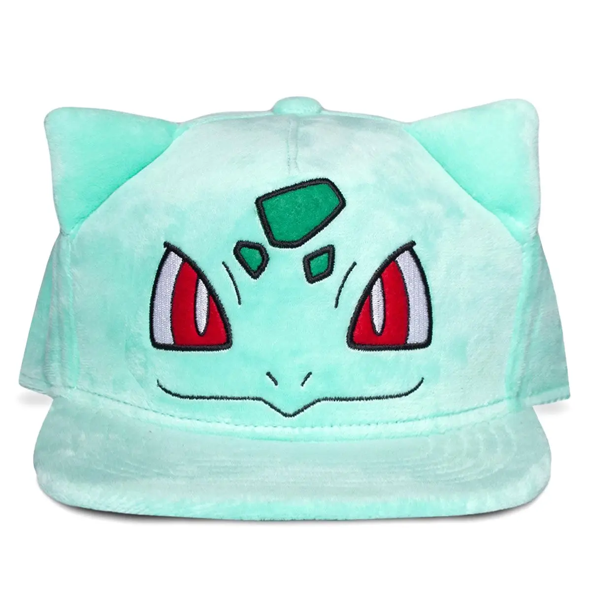 Pokémon plyšová snapback šiltovka Bulbasaur produktová fotografia