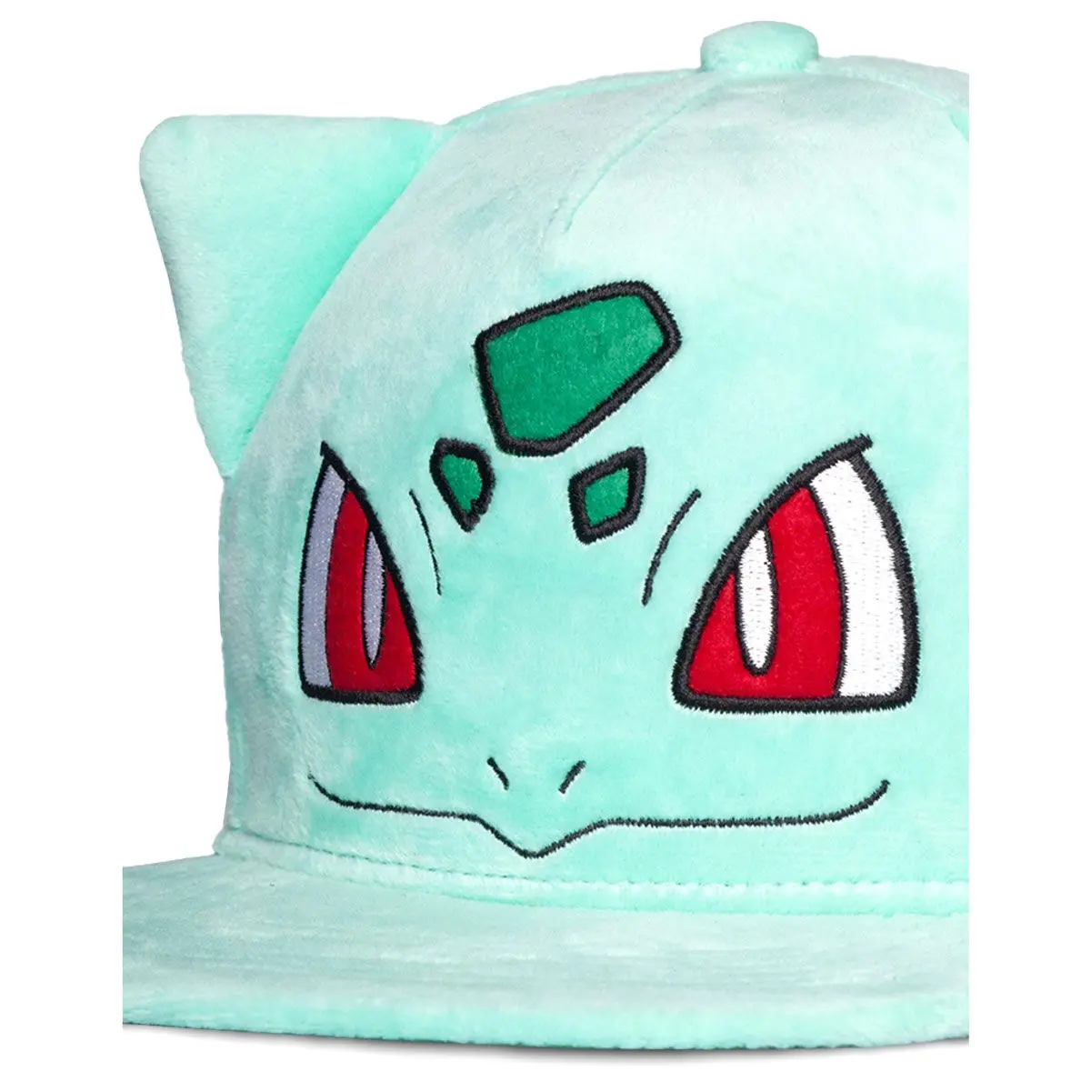 Pokémon plyšová snapback šiltovka Bulbasaur produktová fotografia