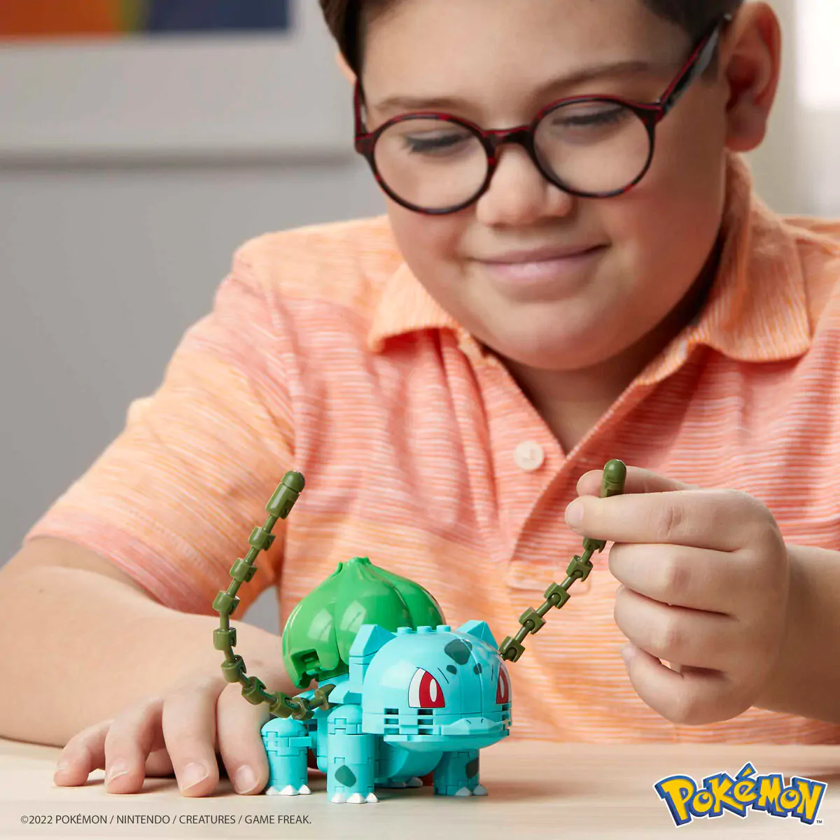 Pokémon Mega Construx Wonder Builders stavebná sada Bulbasaur 10 cm termékfotó