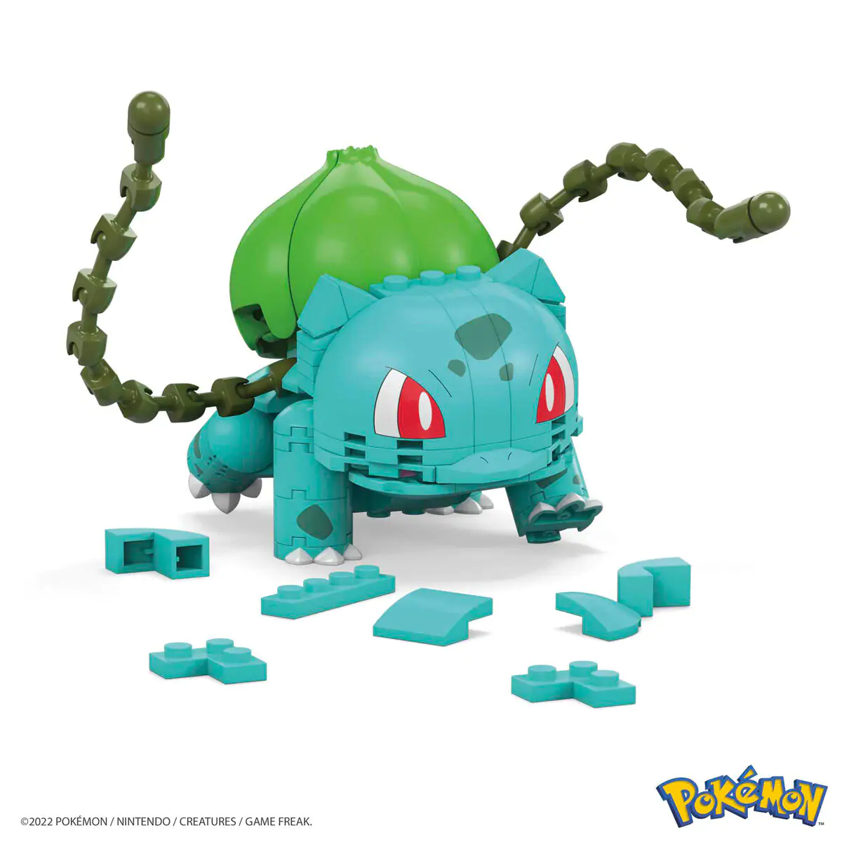 Pokémon Mega Construx Wonder Builders stavebná sada Bulbasaur 10 cm termékfotó