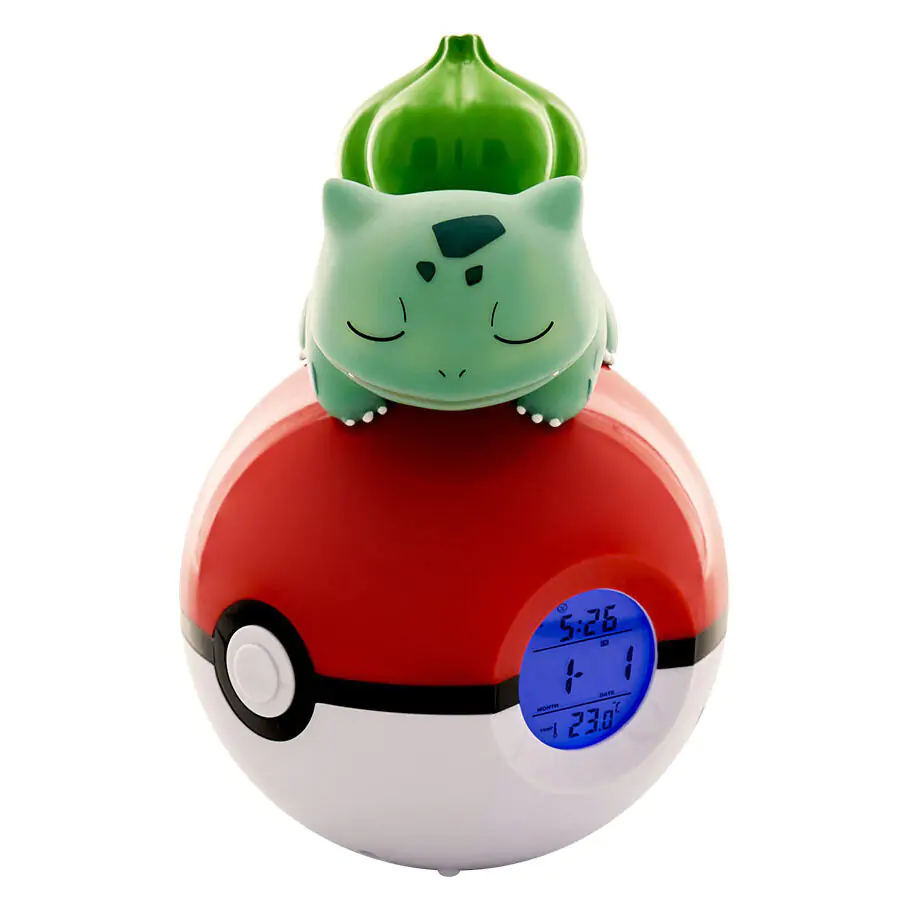 Pokémon Budik Pokeball so Svetlom Bulbasaur 18 cm termékfotó