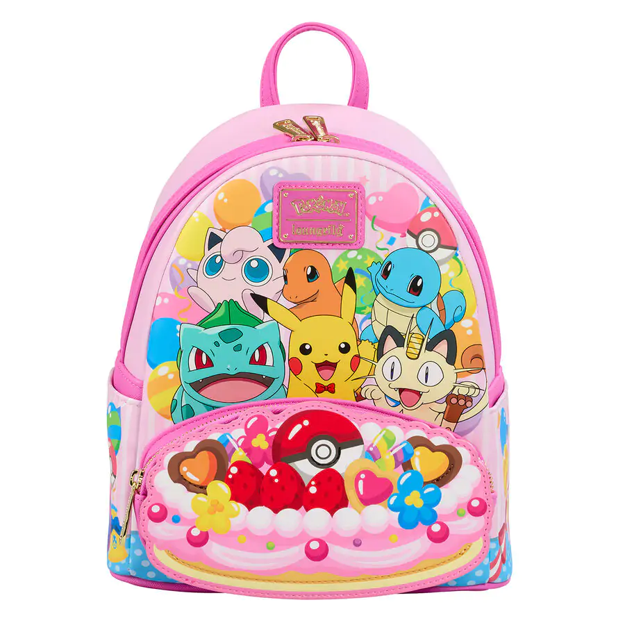 Loungefly Pokemon Friends Party batoh 26cm produktová fotografia