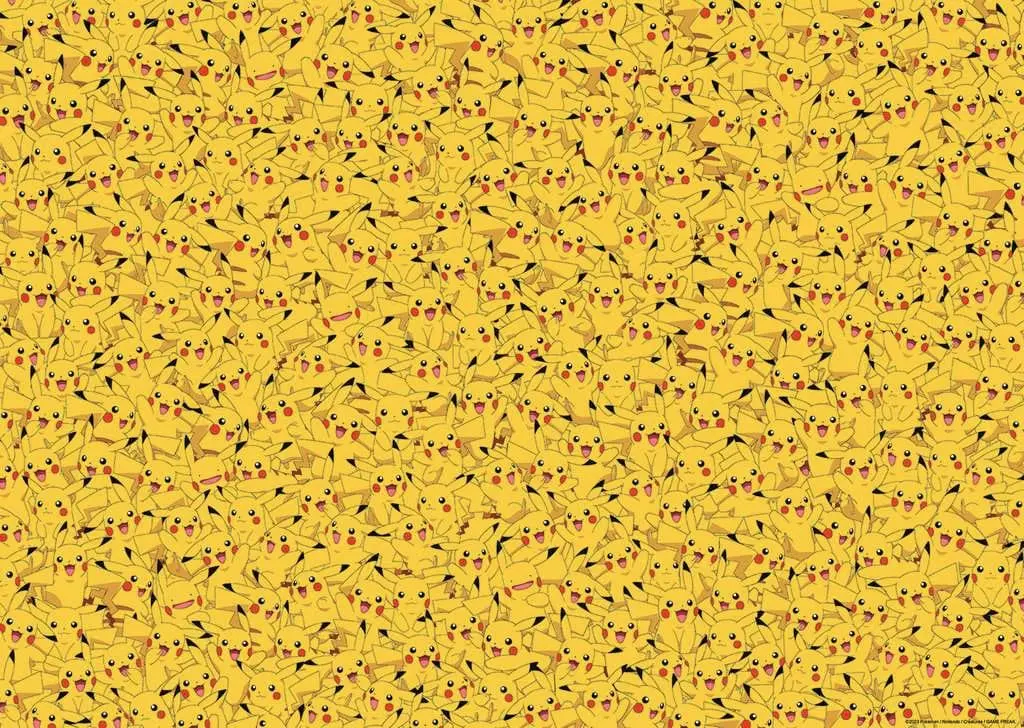 Pokémon výzva puzzle Pikachu (1000 kusov) termékfotó