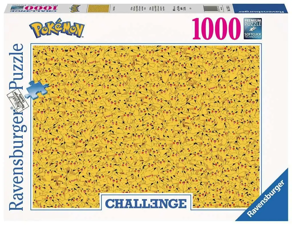 Pokémon výzva puzzle Pikachu (1000 kusov) termékfotó