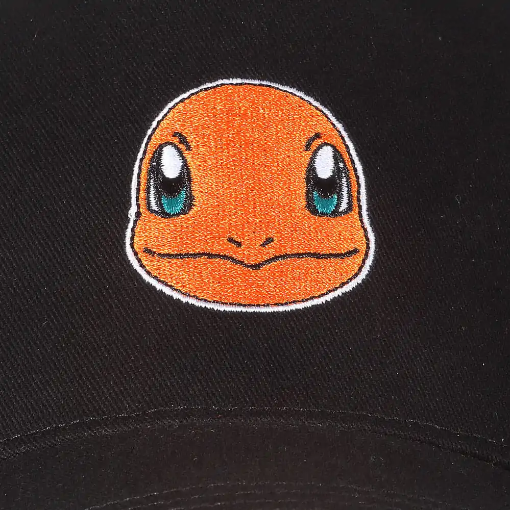 Čiapka Pokemon so šiltom s vyhnutou šiltovkou s odznakom Charmander termékfotó