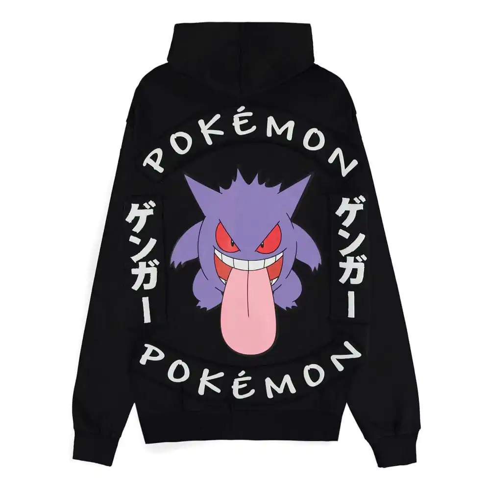 Pokémon Zipper Hoodie Gengar Locked Up - M termékfotó