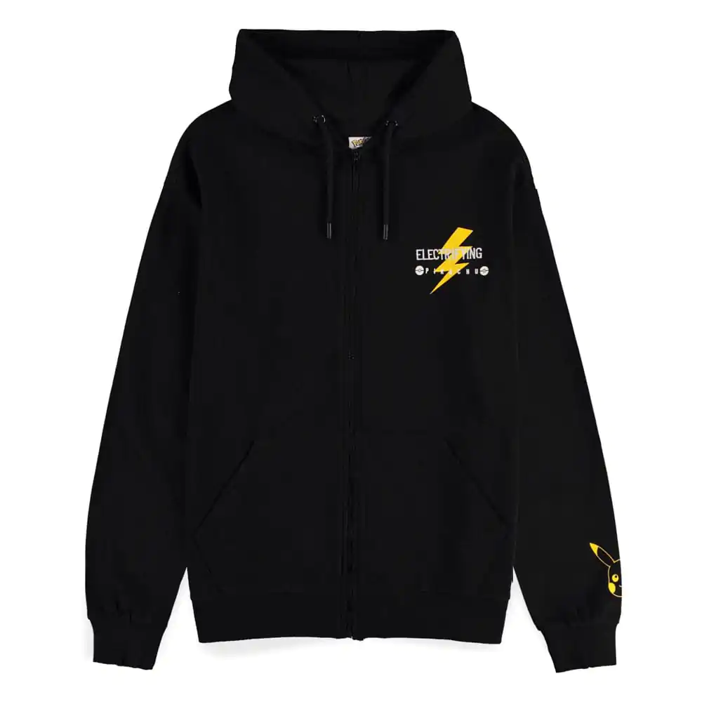 Pokémon Zipper Hoodie mikina Pikachu Electrifying Line-art termékfotó