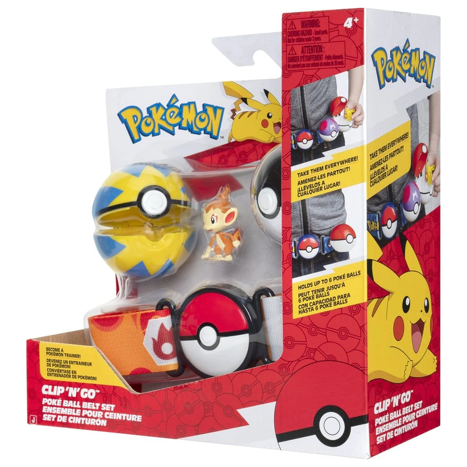 Pokémon Clip 'n' Go Súprava opasku Chimchar produktová fotografia