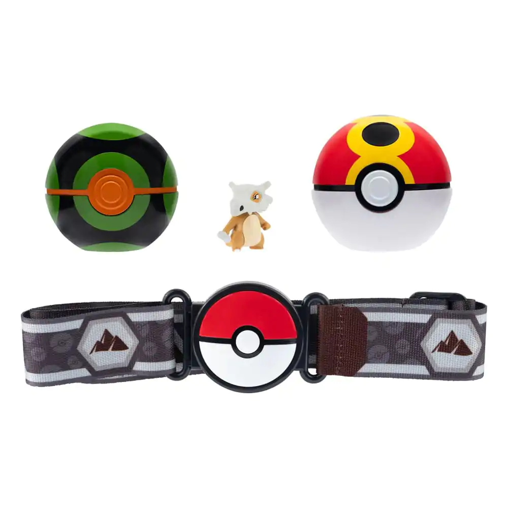 Pokémon Clip'n'Go Poké Ball opasok, sada Repeat Ball, Dusk Ball & Cubone produktová fotografia