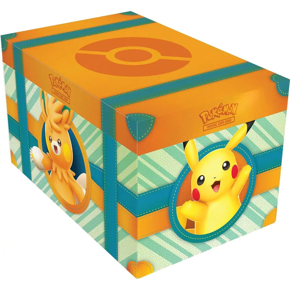 English Pokemon Collector Chest Padela Adventure kartová hra kufrík produktová fotografia