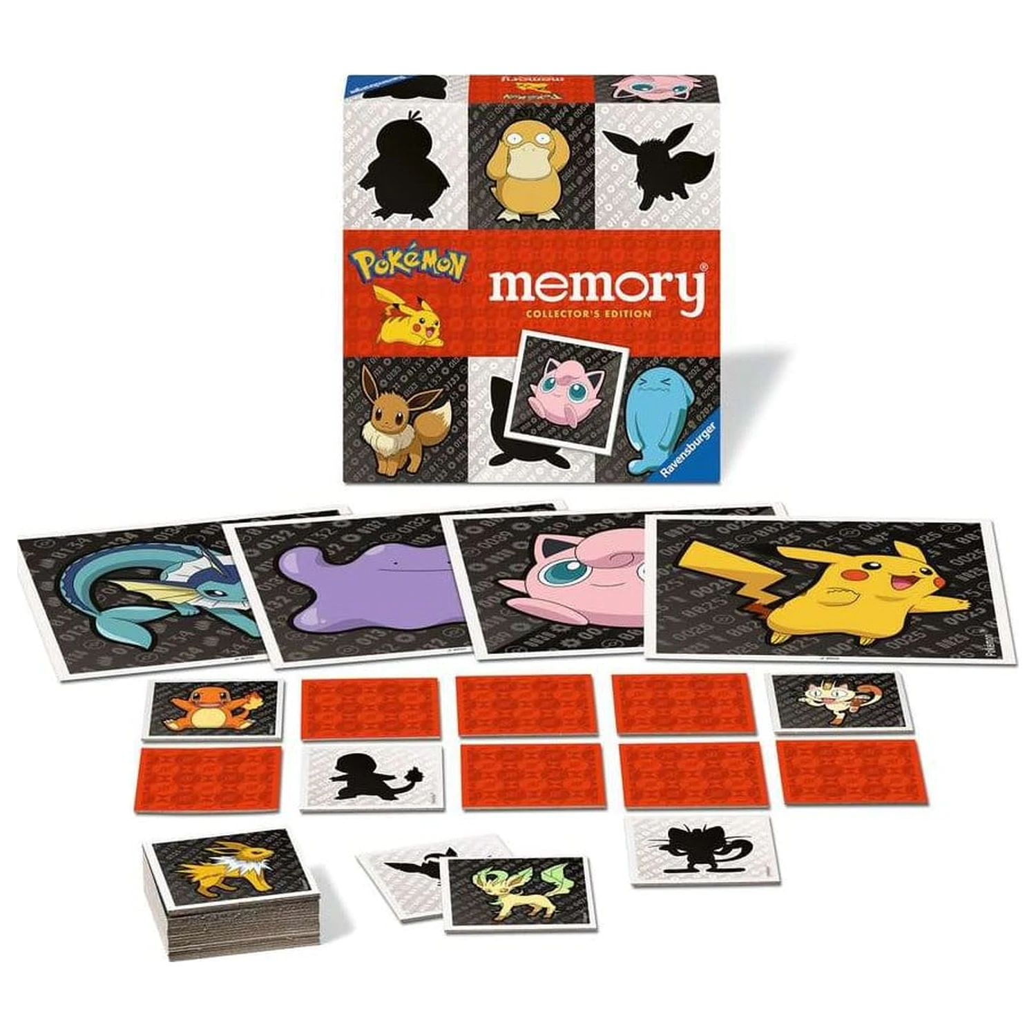 Pokémon zberateľská pamäťová hra produktová fotografia