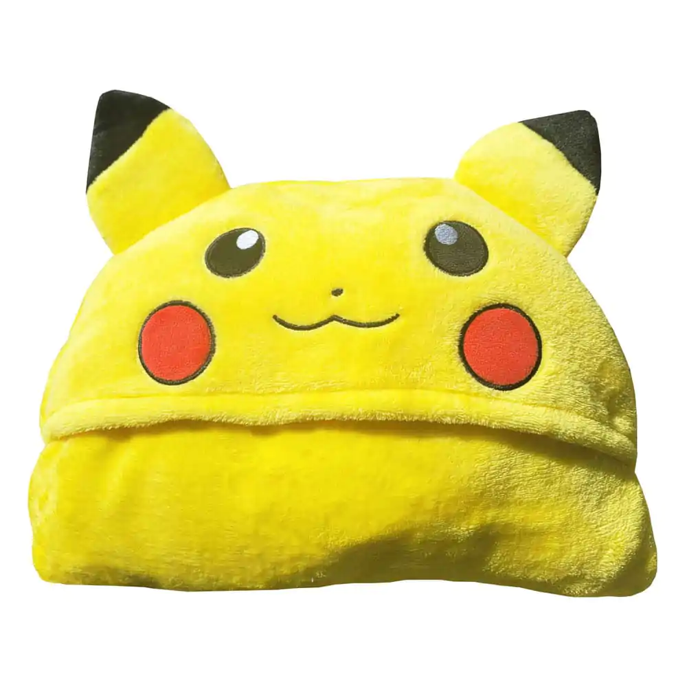 Pokémon Coral Hooded Prikrývka s kapucňou Pikachu 120 x 150 cm produktová fotografia