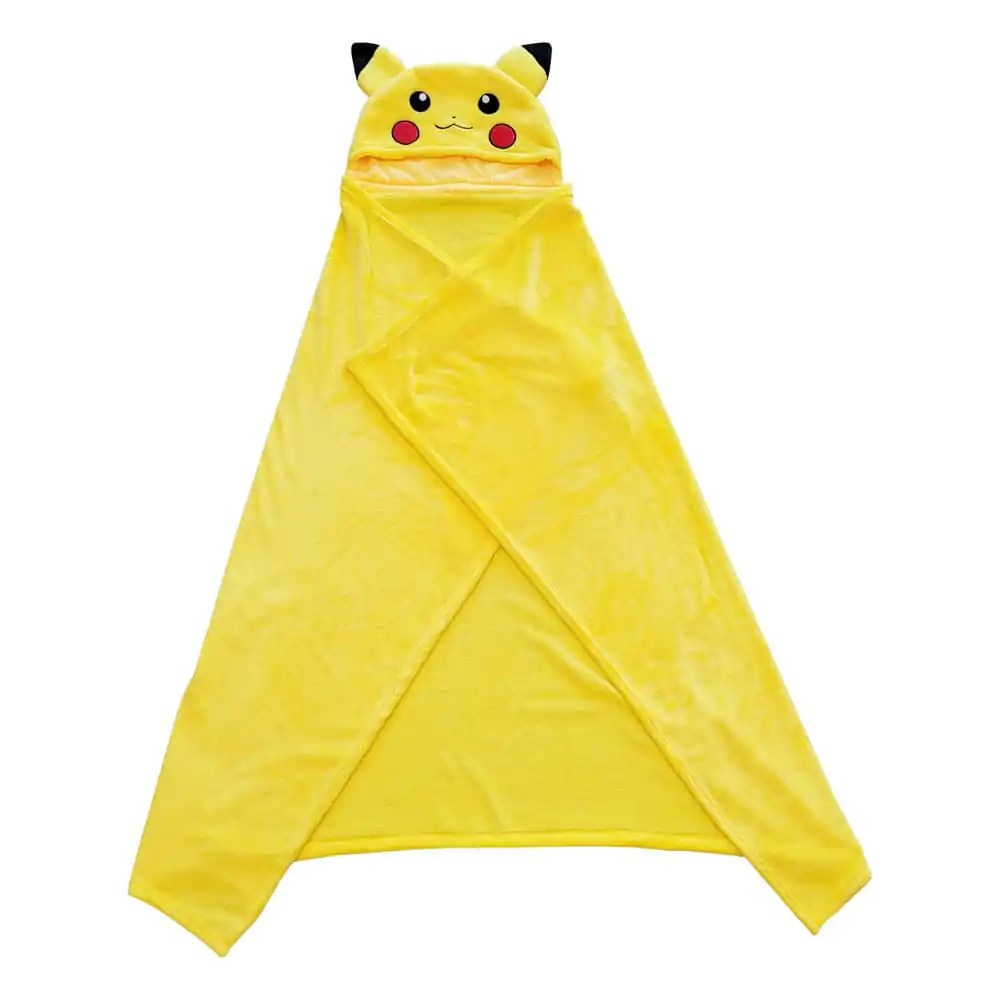 Pokémon Coral Hooded Prikrývka s kapucňou Pikachu 120 x 150 cm produktová fotografia