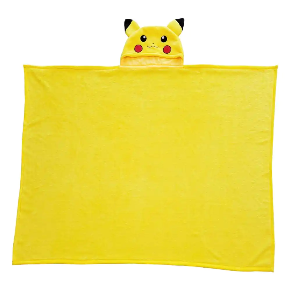 Pokémon Coral Hooded Prikrývka s kapucňou Pikachu 120 x 150 cm produktová fotografia