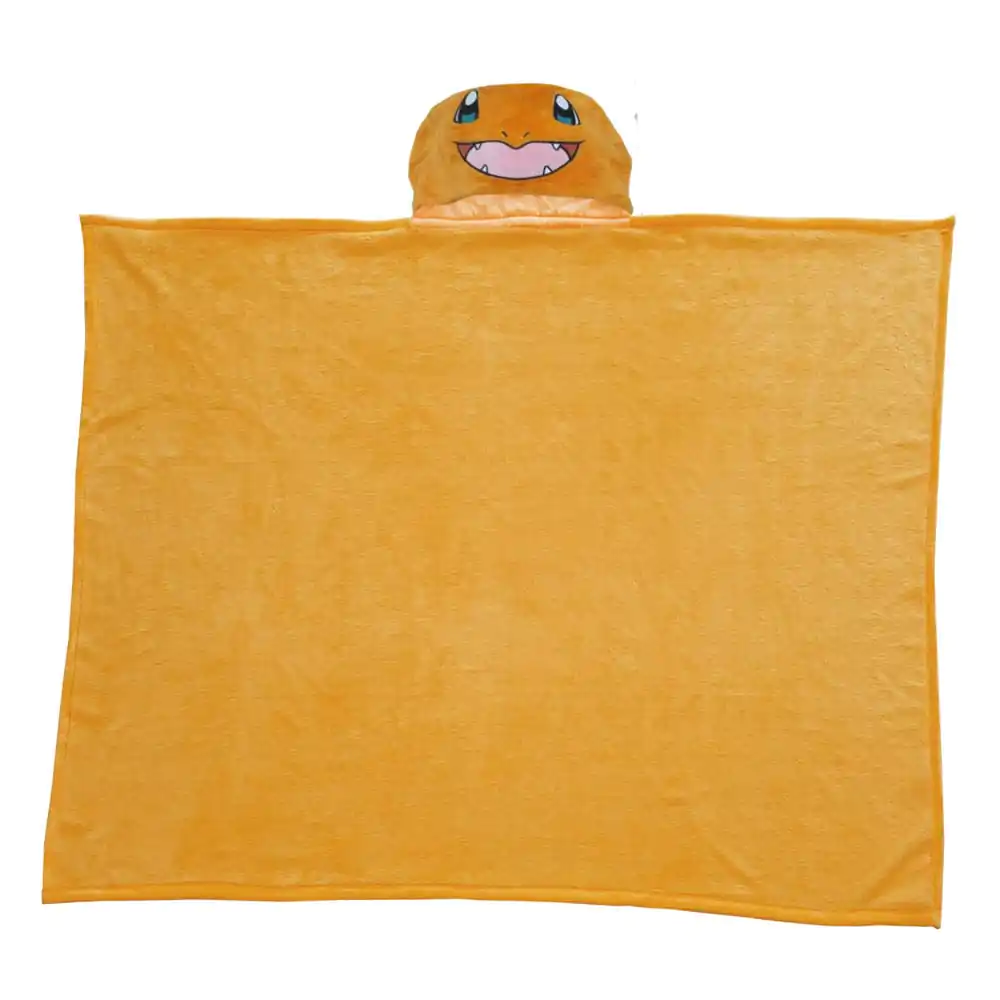 Pokémon Coral Mikina deka s kapucňou Charmander 120 x 150 cm produktová fotografia