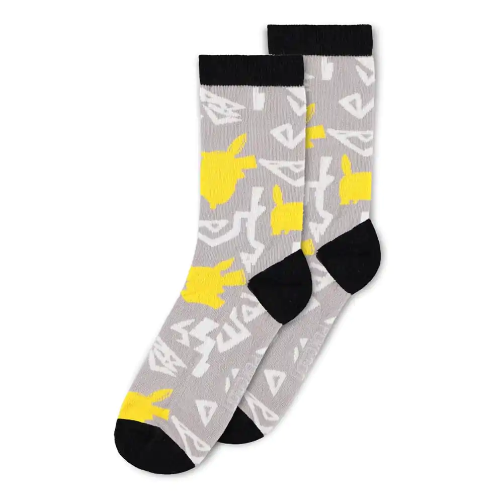 Pokémon Socks 3-balenie ponožiek 43-46 termékfotó