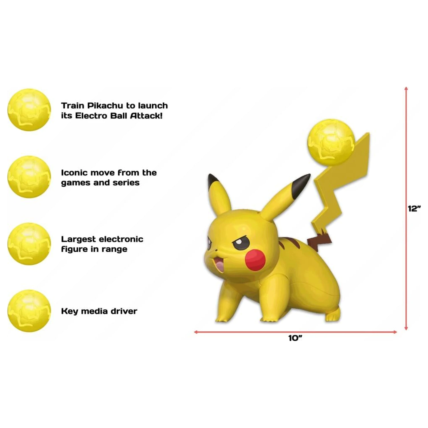 Pokémon Deluxe akčná figúrka (Electro Ball Pikachu) produktová fotografia