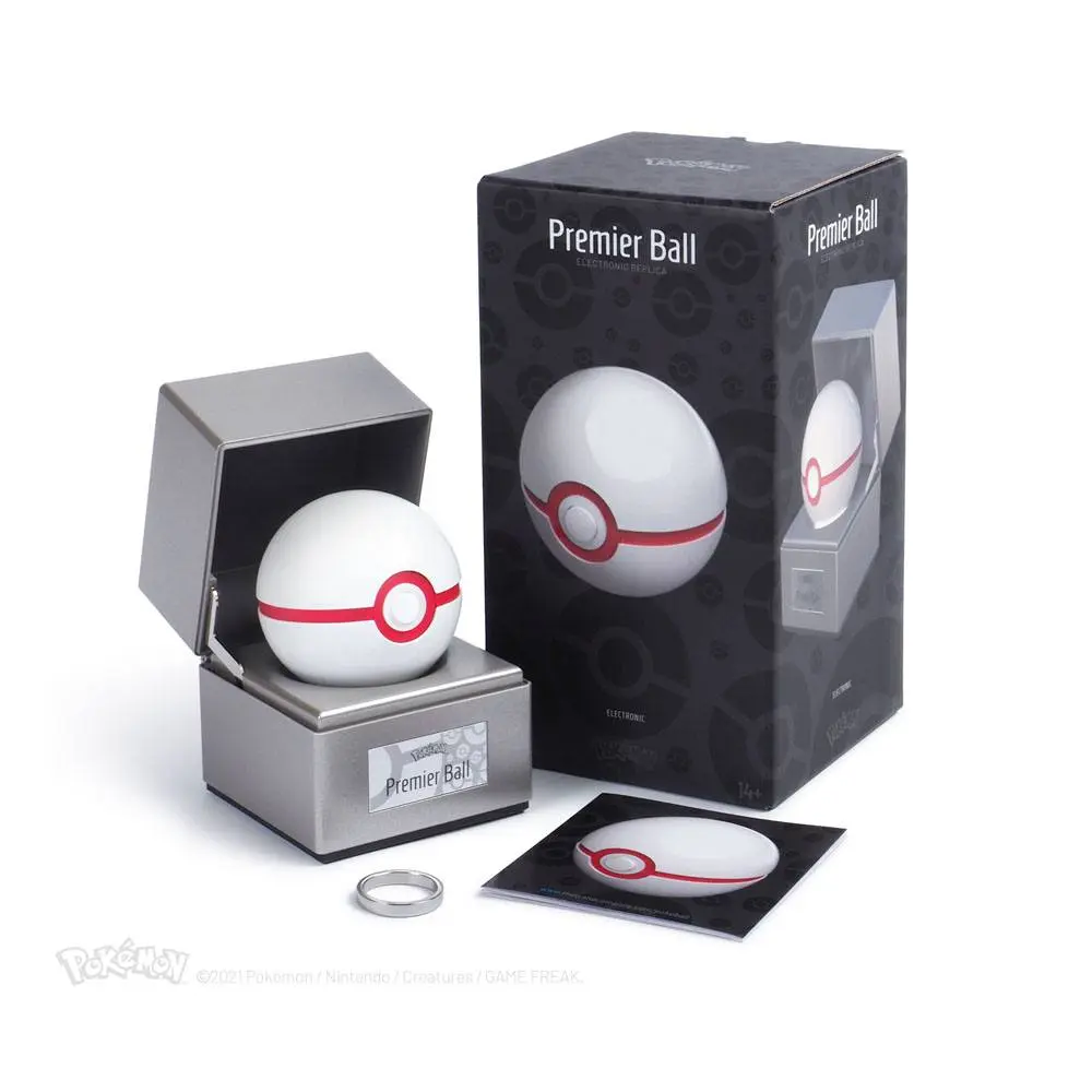 Pokémon Kovová replika Premier Ball produktová fotografia