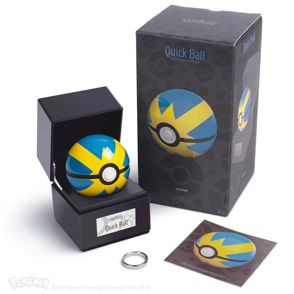 Pokémon Kovová replika Quick Ball produktová fotografia