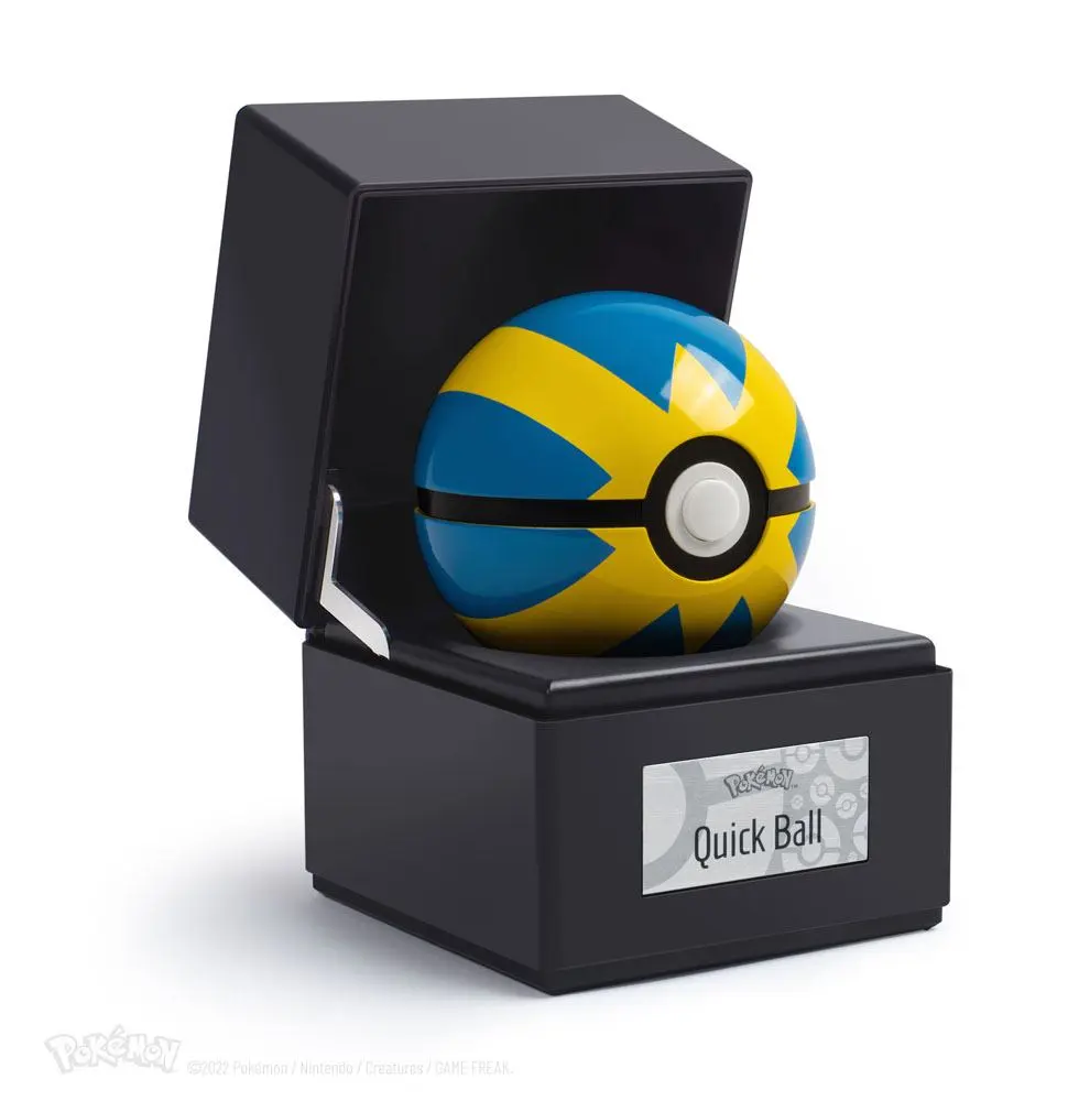 Pokémon Kovová replika Quick Ball produktová fotografia