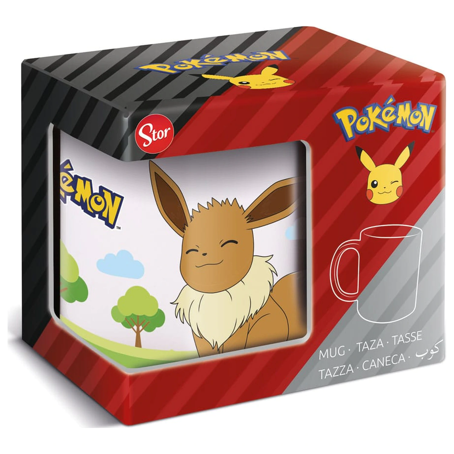 Pokémon Hrnček Eevee 325 ml produktová fotografia