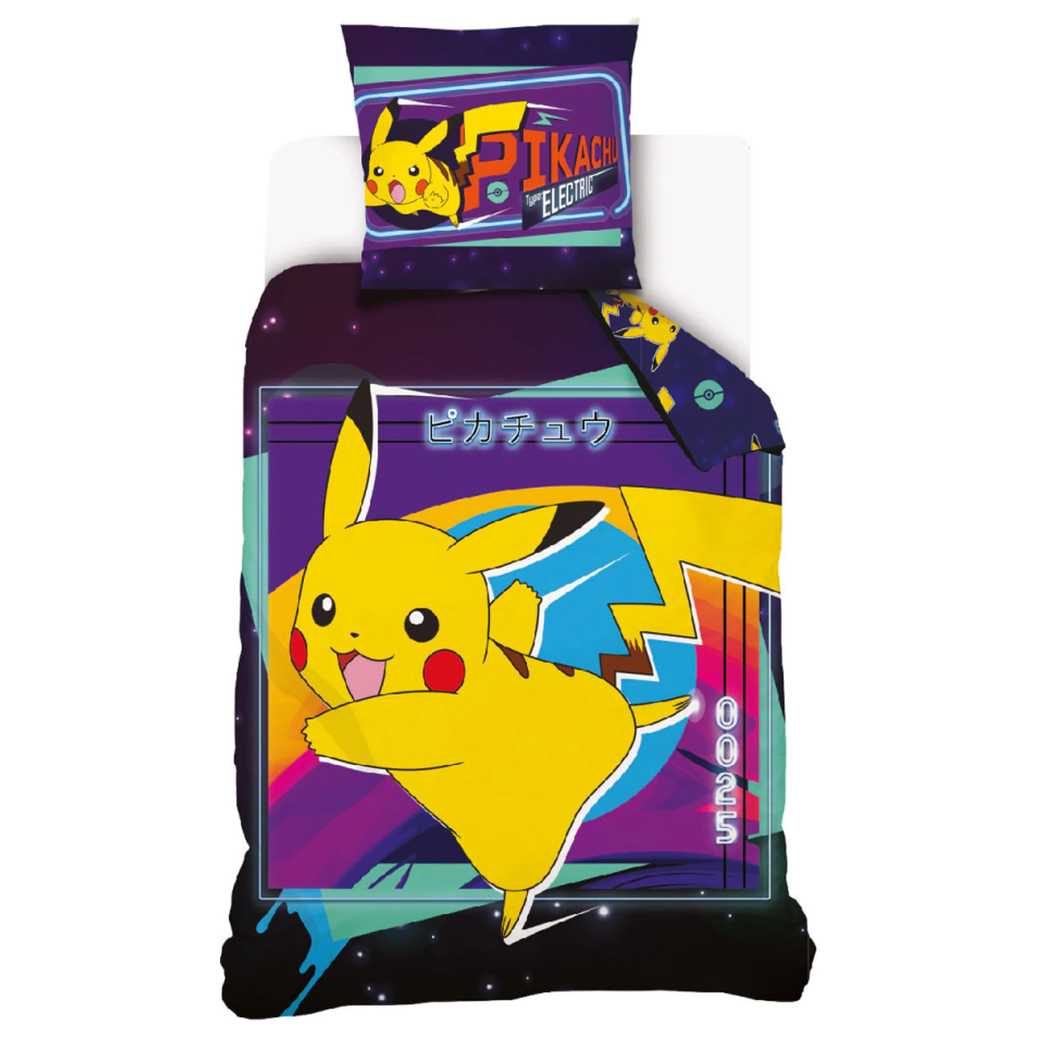 Pokemon obliečka na elektrický paplón produktová fotografia