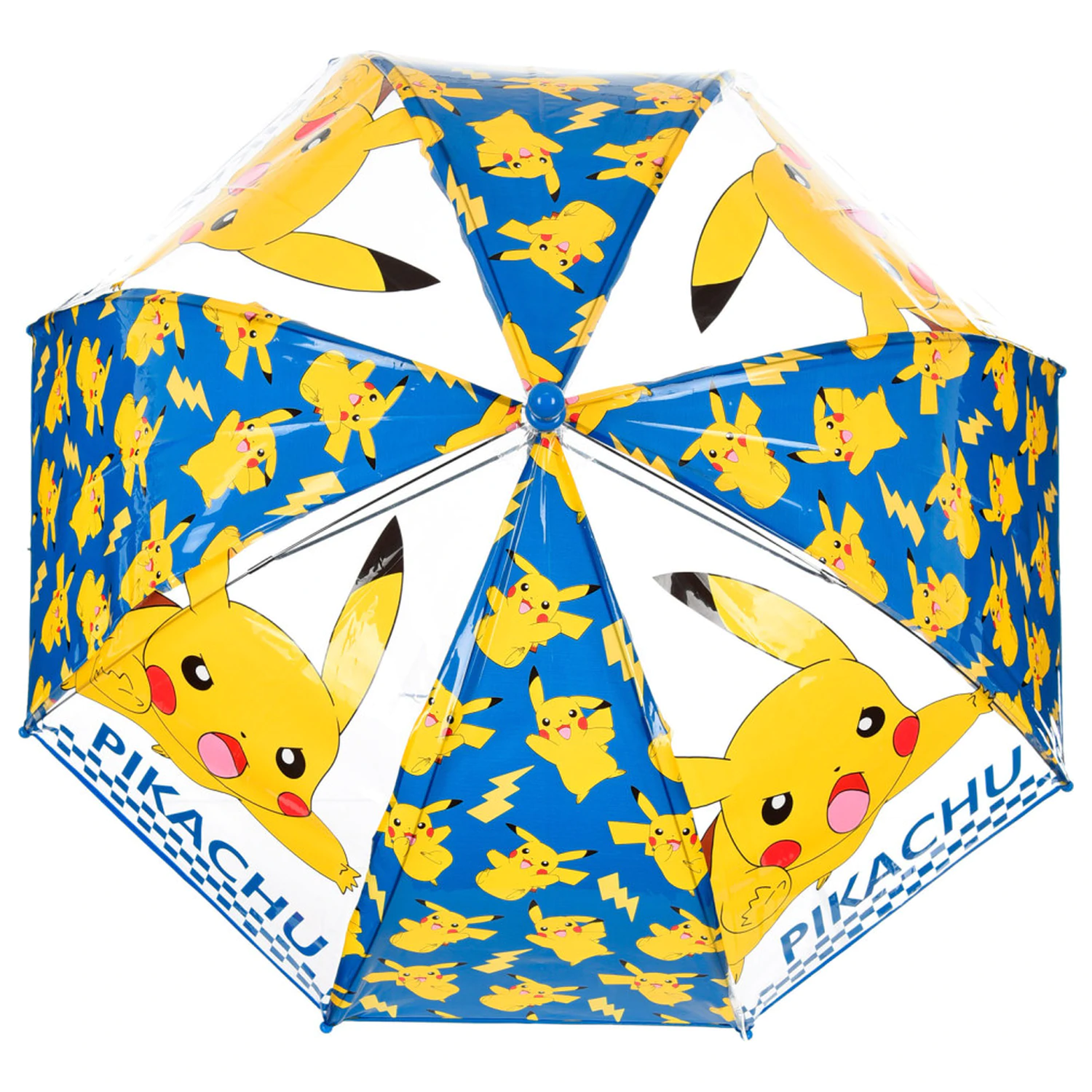 Pokémon Electric Transparent detský dáždnik Ø72 cm produktová fotografia