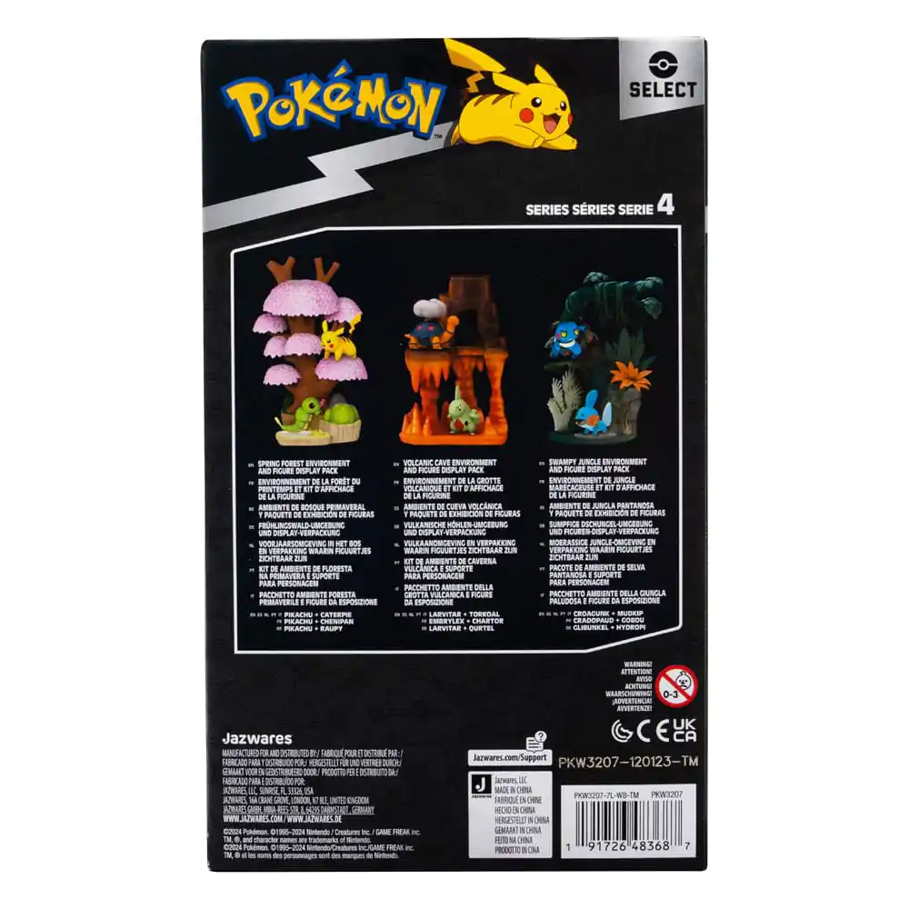 Pokémon Environment Set Jarný les & Caterpie & Pikachu produktová fotografia