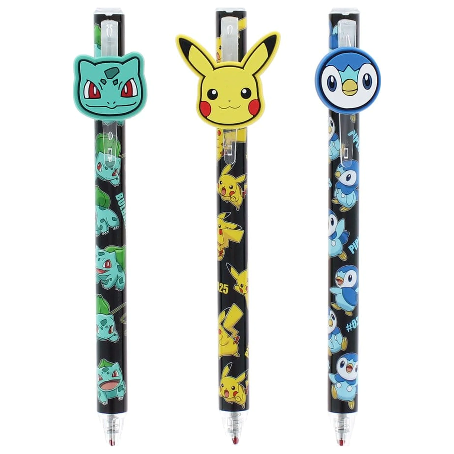 Pokémon mazacie gélové perá, 3 kusy v balení produktová fotografia